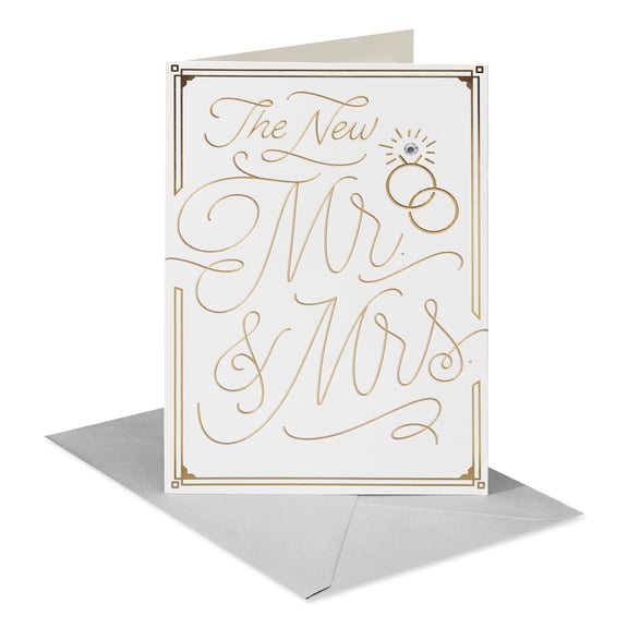 American Greetings Wedding Card for Bride and Groom (Life Long Adventure)