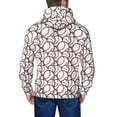 thumbnail image 5 of Zip Up Hoodies for Men - cute baseball Long Sleeve Comfrt Men'S Fashion Hoodies & Sweatshirts, Jackets for Men Hoodies Pullover Clothing Clothes with Pouch, 5 of 5