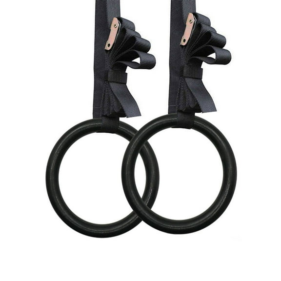 DAWOT Adjustable Gymnastic Rings,1100lbs Capacity with 14.76ft Adjustable Buckle Straps Exercise Rings
