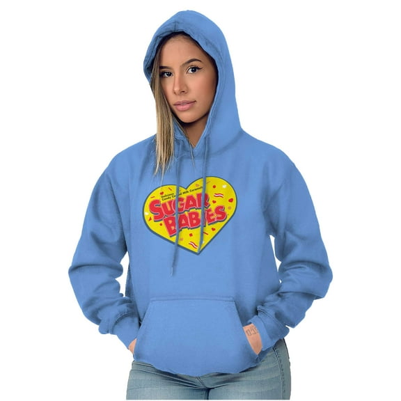 Sugar Babies Chewy Caramel Candy Cute Hoodie Sweatshirt Women Brisco Brands M
