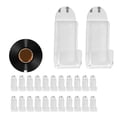 thumbnail image 2 of Étagère d'Affichage de Disques Vinyles Transparente, Support Mural pour Disques Albums Acryliques 24 Pcs, 2 of 5