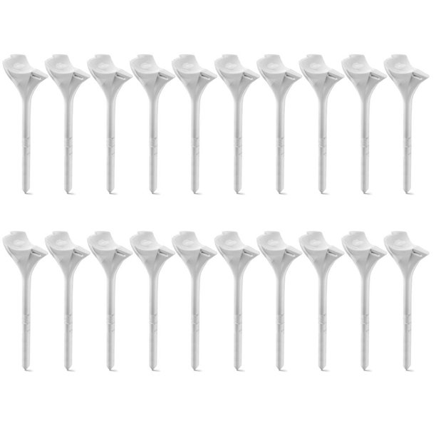 20 piezas clavo de bola 10 grados inserción oblicua camiseta reutilizable para suministros de golfista