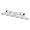 Multi-purpose 30cm Measuring Protractor Template Drawing Rolling Rule