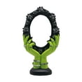 thumbnail image 2 of Hxlamzoo Vintage Gothic Resin Ghost Mirror - Halloween Party Decor 2025, Spooky Haunted House & Kids Safe Accessories with Distorted Reflection, 2 of 6