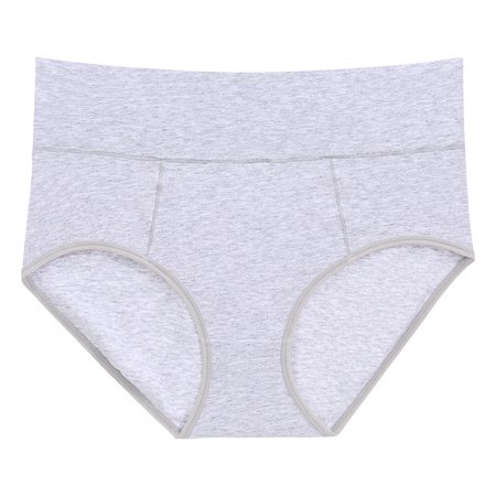 

High Waisted Cotton Underwear Seamless for Women Stretch briefs Panties 3 Pack Soft Full Breathable Briefs