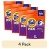 (4 pack) Tide PODS Laundry Detergent Soap Pacs, Spring Meadow Scent, 31 Count