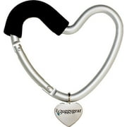 BUGGY HEART HOOK by BUGGYGEAR - The Perfect Way to Carry Your Baby Diaper Bag - Use The Hook on Your Stroller Handle Bars and Let The Hooks Do The Work - Hook Your Bags, Purse and Bottles