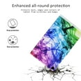 thumbnail image 3 of Allytech Case for Samsung Galaxy Tab A 8.0 2019 without S Pen Model (SM-T290 Wi-Fi, SM-T295 LTE), [Corner Protection] Multi-Angle Viewing Stand Cover with Cards Slots Shockproof, Purple Mist, 3 of 7