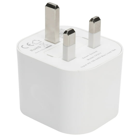 Wifi Plug, Voice Control 5.5x5x7cm Safe Easy To Use Smart Outlet With Timer Function For UK Plug 110-240V For