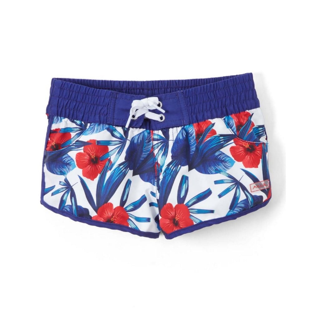 ladies red swim shorts