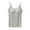 Gray, variant on Summer Tops for Women Wireless Camisole Bra Removable Chest Pads Five Finger Cup Built in Bra Tank Tops for Women