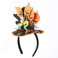 thumbnail image 2 of 2 piezas aro de pelo de calabaza para decoraciones de Halloween, 2 of 3