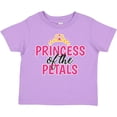 thumbnail image 3 of Inktastic Princess of the Petals with Crown Girls Toddler T-Shirt, 3 of 5