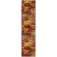thumbnail image 2 of Nourison Nourison Essentials 2' x 6' Flame Modern Rug, 2 of 11