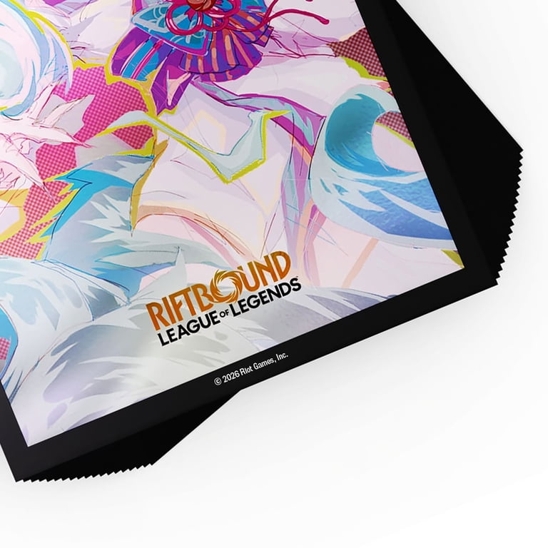 ahri card sleeves Sleeves: Riftbound- Origins- Art (100 ct) Flesh and Blood Riftbound TCG Ahri Art Standard