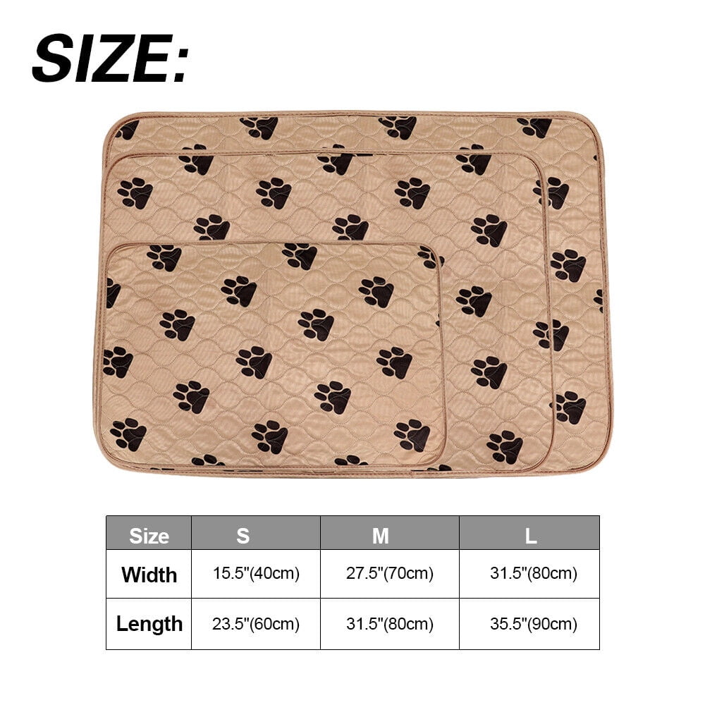 Pet Artist 	Pet Pee Pads Mats Puppy Training Pad Toilet Wee Cat Dog Reusable Washable Small Medium Large