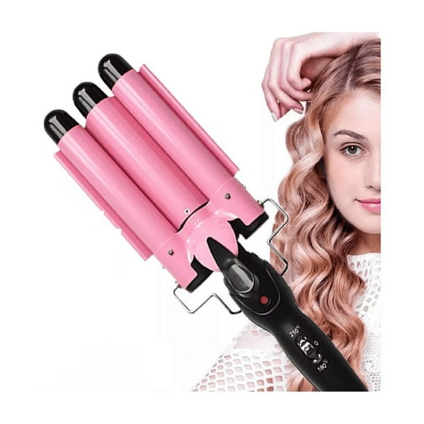 Rizador De Cabello Con Temperatura Ajustable - Ideal Para Crear Ondas Y Rizos
