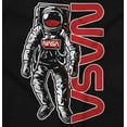 thumbnail image 2 of Retro Astronaut NASA Worm Logo Toddler Boy Girl T Shirt Infant Toddler Brisco Brands 5T, 2 of 6