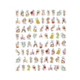 thumbnail image 1 of Guardurnaity Pegatinas para uñas, calcomanías en relieve 3D, impresión de deslizadores de belleza para manicura, decoración DIY, adhesivo, accesorios de Juegos de manicura WG475 Guardurnaity CE012223-10B, 1 of 5