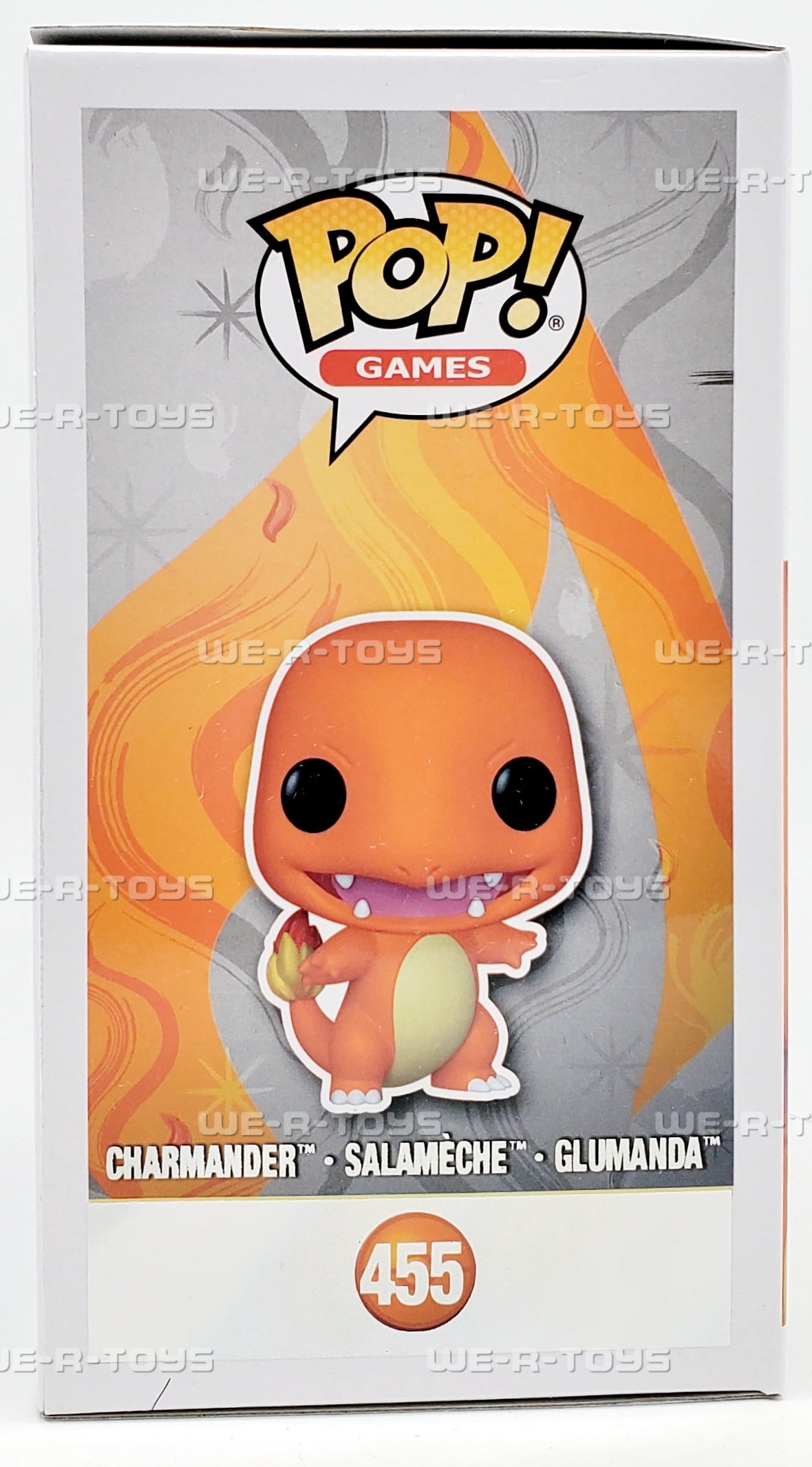 Funko Pop Charmander 455 - Version Pearlescent Exclusive Pokemon Center - NEUF Sous Emballage