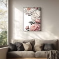 thumbnail image 4 of Abstract Pink Flower Canvas Painting – Wall Art for Living Room Bedroom Decoration, Poster Print, Frameless, 4 of 7