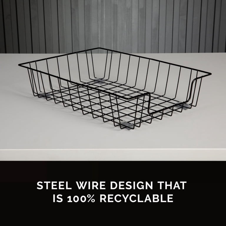 Fellowes Letter Tray, Metal Wire Desktop Organizer photo 2