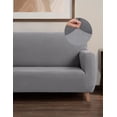 thumbnail image 2 of Protector Cubre Salas Stretch, 3 Piezas Ajustables (Gris Claro)… B.KIND & BEYOND Stretch 3 piezas, 2 of 6