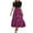 Z1-Hot Pink, variant on vigerkar Womens Maxi Skirt Tie-Waist High Waisted Summer Long Skirts Lightweight Tiered Flowy Floral Pleated Skirts Brown, XXL