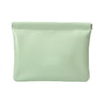thumbnail image 1 of 1 pieza pequeña mini bolsa de almacenamiento bolsa de maquillaje multifuncional pequeña billetera cero: 11,5 * 12 * 1 cm Verde menta, 1 of 5