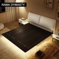 thumbnail image 3 of Italian Simple Suspension Bed Modern Simple Leather Bed Small Family Master Bedroom Double Bed 1.5M/1.8M Soft Bag Wedding Bed My Lux Decor Round, 3 of 6