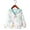 White, variant on Cethrio Kids Girls Jackets, Lightweight Long Sleeve Zipper Windbreaker Kids Coats Light Blue Size 4-5 T