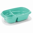 thumbnail image 2 of Rubbermaid Food Storage Container Set with Lids and Dividers, 4.7 Cup, Assorted, Pack of 8, 2 of 4