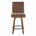 thumbnail image 6 of LumiSource Hank 26" Fixed-Height Counter Stool - Set of 2, 6 of 10