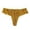 Yellow, variant on Women's Panties Custom Letter Logo Low Waist Striped No Show Bikini Thongs for Women Underwear with Branding Comfortable Fit Breathable Seamless Back Coverage Easy Care Green XL