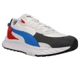 thumbnail image 2 of PU & MA Wild Rider Rollin 381517-04 Ebony White Men’s Running Shoes Size 10, 2 of 4