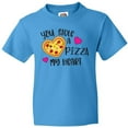 thumbnail image 3 of Inktastic Valentine's Day You Stole a Pizza of My Heart Youth T-Shirt, 3 of 5
