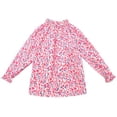 thumbnail image 2 of Richie House Girls' Floral Print Top RH1711, 2 of 2
