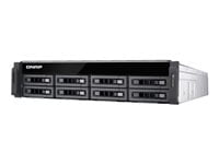 QNAP TS-EC880U-R2 NAS server 8 bays rack-mountable SATA 6Gb s RAID 0, 1, 5, 6, 10, JBOD, 5 hot spare, 6 hot spare, 10... by QNAP