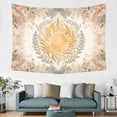 thumbnail image 2 of Bohemian Tapestry Wall Hanging,Boho Sun Neutral Botanical Tapestries for Living Room Bedroom Decor,Boho Wall Art, Photography Background,80"x60", Earthy Tones, 2 of 6