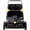 Black + ABS + Steel(Q235)#43, variant on Hand Push Lawn Sweeper 21 Inch Leaf & Grass Collector with 3.5 cu ft Hopper Bag, Adjustable Brush Height for Yard Garden Driveway, Black