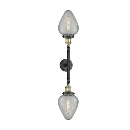 

Innovations Lighting 208L Geneseo Geneseo 2 Light 27 Wide Bathroom Vanity Light - Black