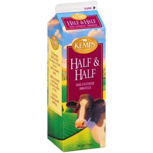 Kemps Half Half 1 Qt Walmart Com Walmart Com