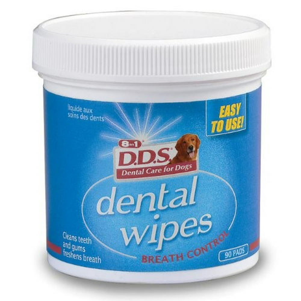 8In1 D.D.S. Dental Wipes, 90Count