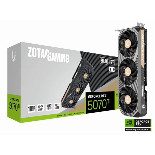 ZOTAC RTX 5070 Ti 16GB | GPU units for electronics retail