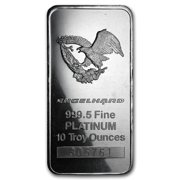 10 oz Platinum Bar - Engelhard