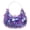 Lilac, variant on Evening Sparkle Hobo-Shaped Bag in Fuchsia Paillettes w/ Frame - Fuchsia - BG-8019FS