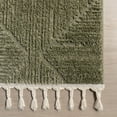 thumbnail image 4 of nuLOOM Kerry Textured Geometric Tasseled Area Rug, 3' x 5', Kerry Green, 4 of 9