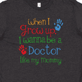 thumbnail image 4 of Inktastic Doctor Like Mommy Youth T-Shirt, 4 of 5
