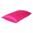 thumbnail image 5 of 2 pieces satin silk pillowcase Deluxe standard large King size home sofa bedding protective cover, 5 of 7