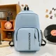 thumbnail image 4 of Mochilas básicas de lona con cremallera de color sólido, gran oferta 2024, bolsos casuales concisos de alta capacidad para mujeres, mochilas para mujer, 4 of 5